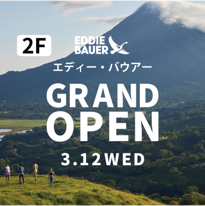 【3月12日（水）New OPEN】Eddie Bauer
