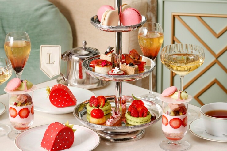 【LADURÉE】いちご アフタヌーンティーのお知らせ