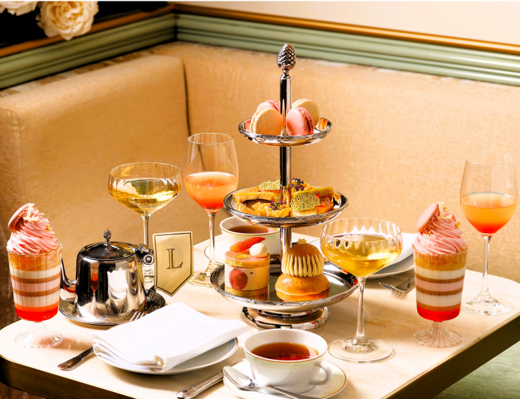 【LADUREE】白桃アフタヌーンティーのお知らせ