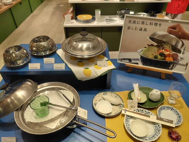 気楽に蒸し料理を楽しむ道具