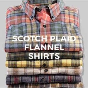 Scotch Plaid Flannel Shirts