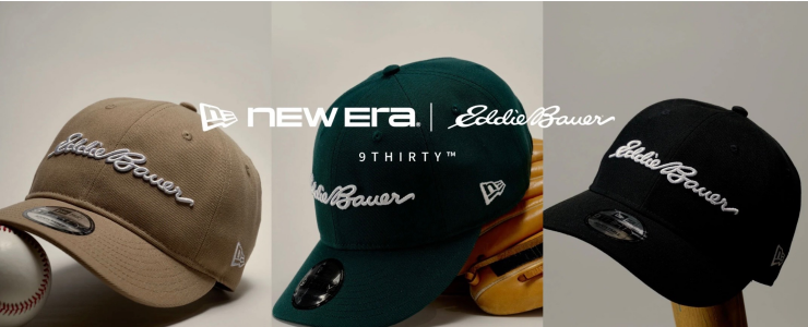 《エディー・バウアー》人気ブランドとコラボ！NEW ERA✖️EDDIE BAUER スペシャルキャップ入荷！
