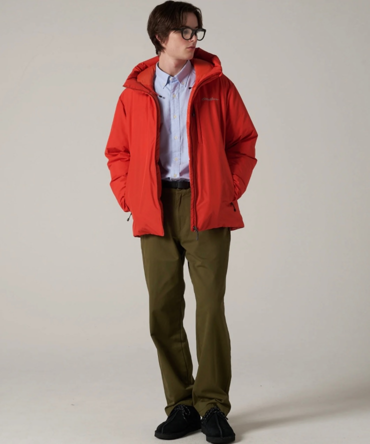 《エディー・バウアー》昨年も好評！シンプルデザインのフードダウン登場！