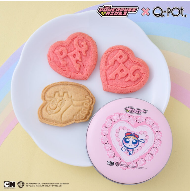 【3F Q-pot CAFE.】10月22日(水)『パワーパフ ガールズ』コラボスイーツ缶 発売