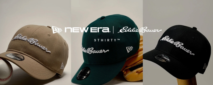 《エディー・バウアー》有名ブランドとのコラボ！NEW ERA✖️EDDIE BAUER スペシャルキャップ入荷！